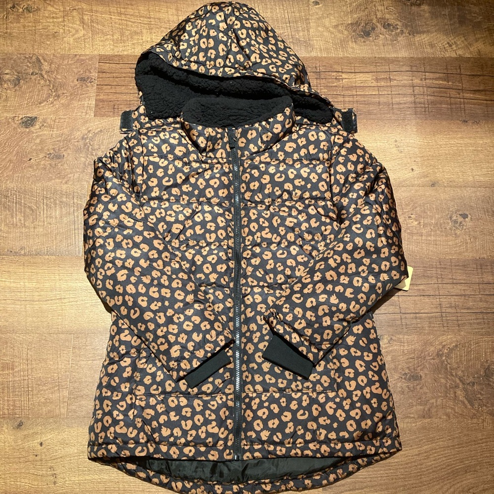 Thereabouts Girls Hooded Heavy Weight Puffer Jacket NEW w/ Tags